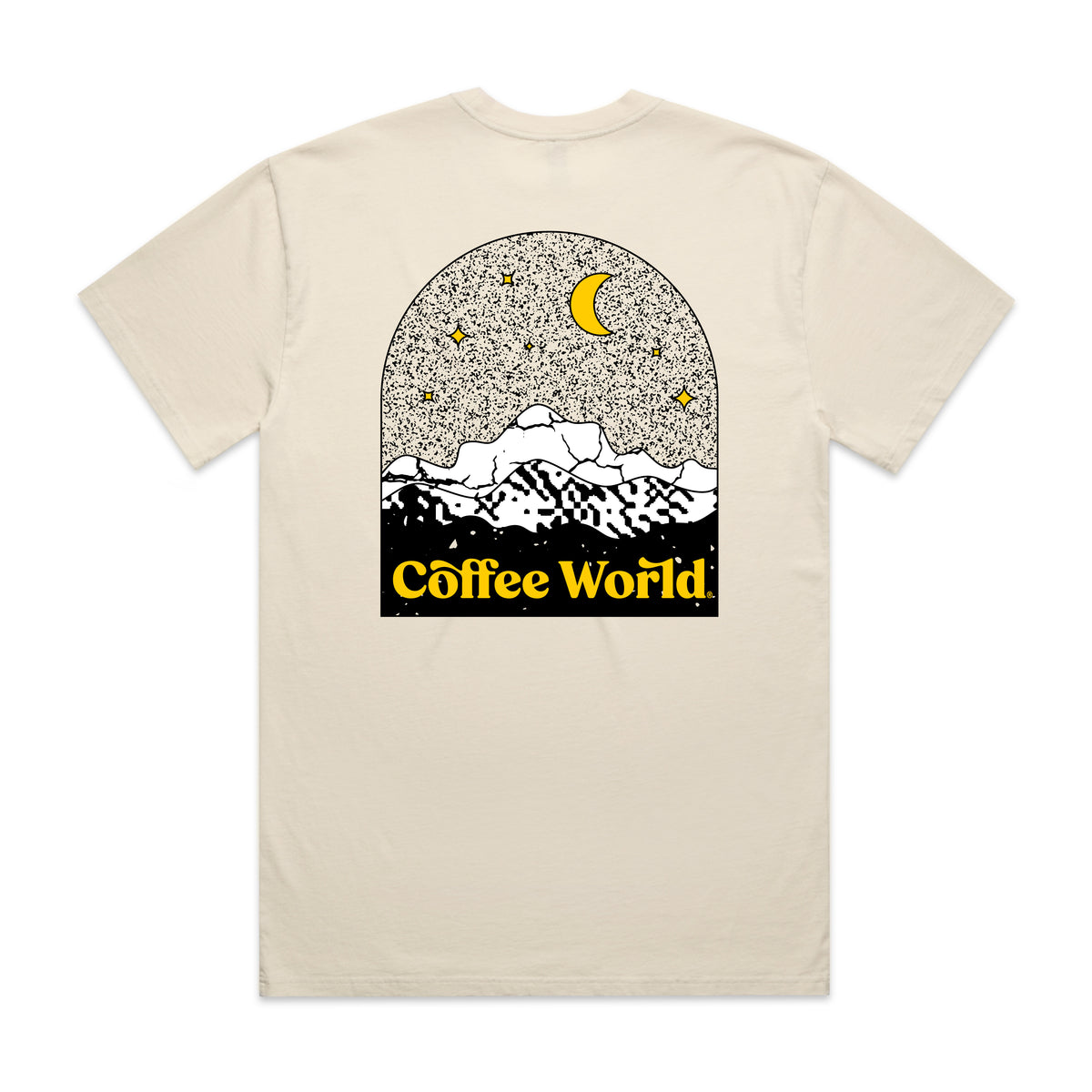 Coffee World Cream T-Shirt