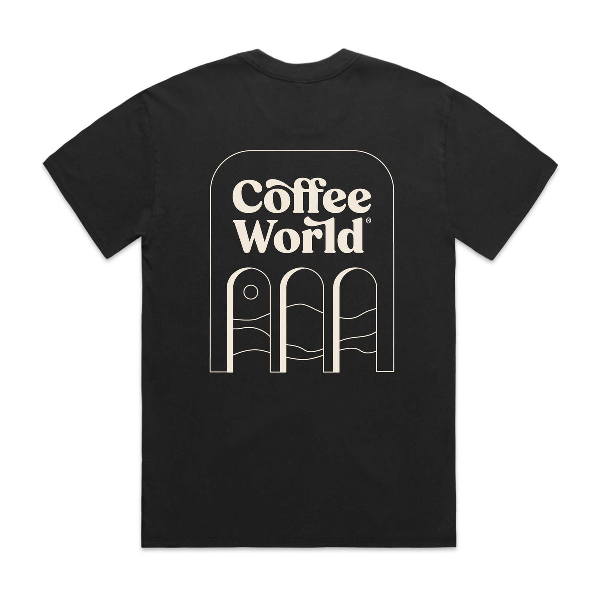 Coffee World Black T-Shirt