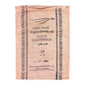 Empty Coffee Sack - Guatemala Clean Coffee (Burlap Jute Hessian Bags)