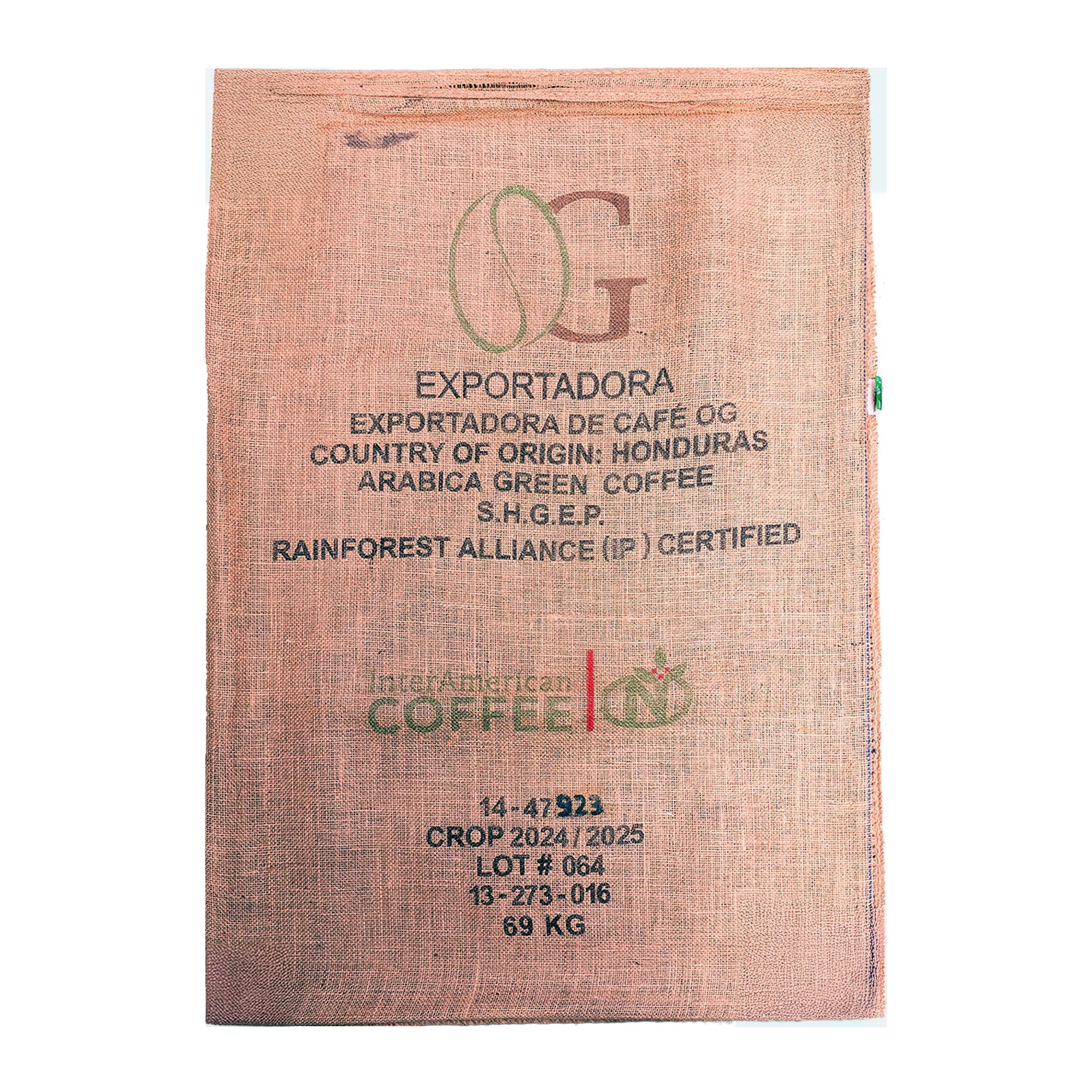Empty Coffee Sack - Honduras (Burlap Jute Hessian Bags)