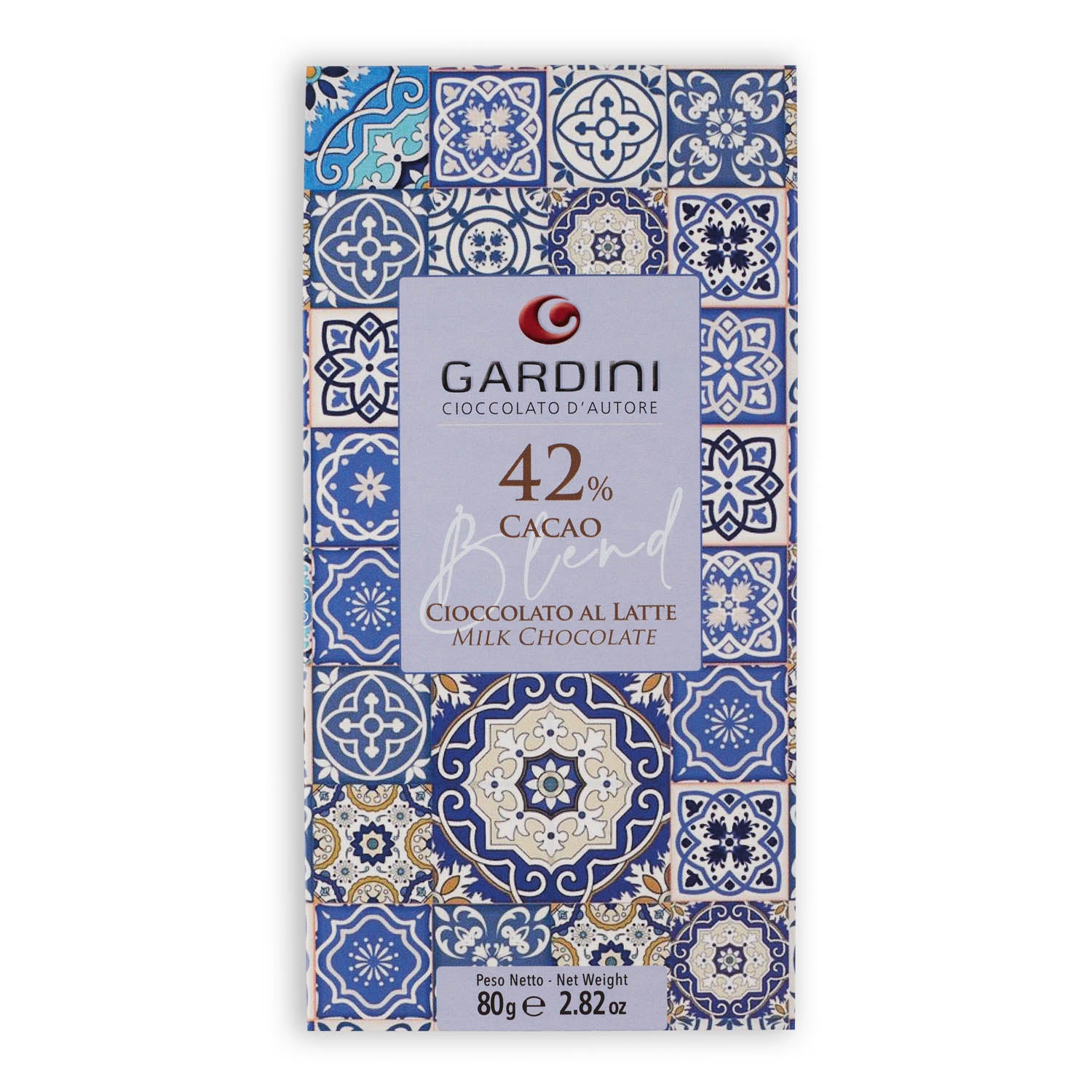 Gardini Milk Chocolate Bar 42% Cocoa