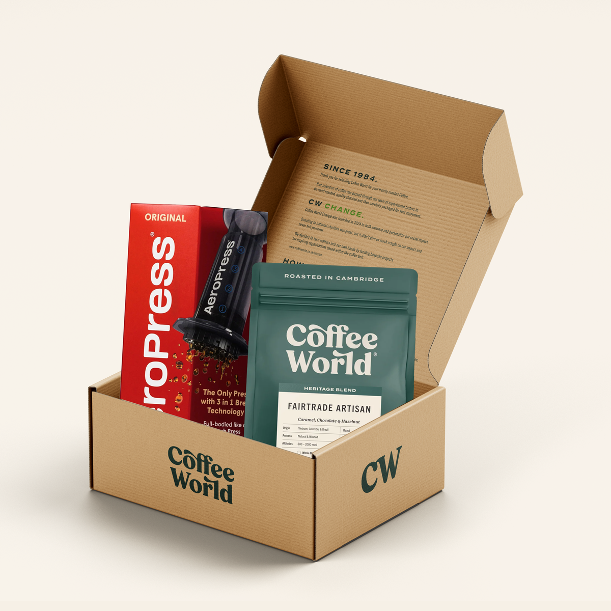 Gift Box - Aeropress + Coffee