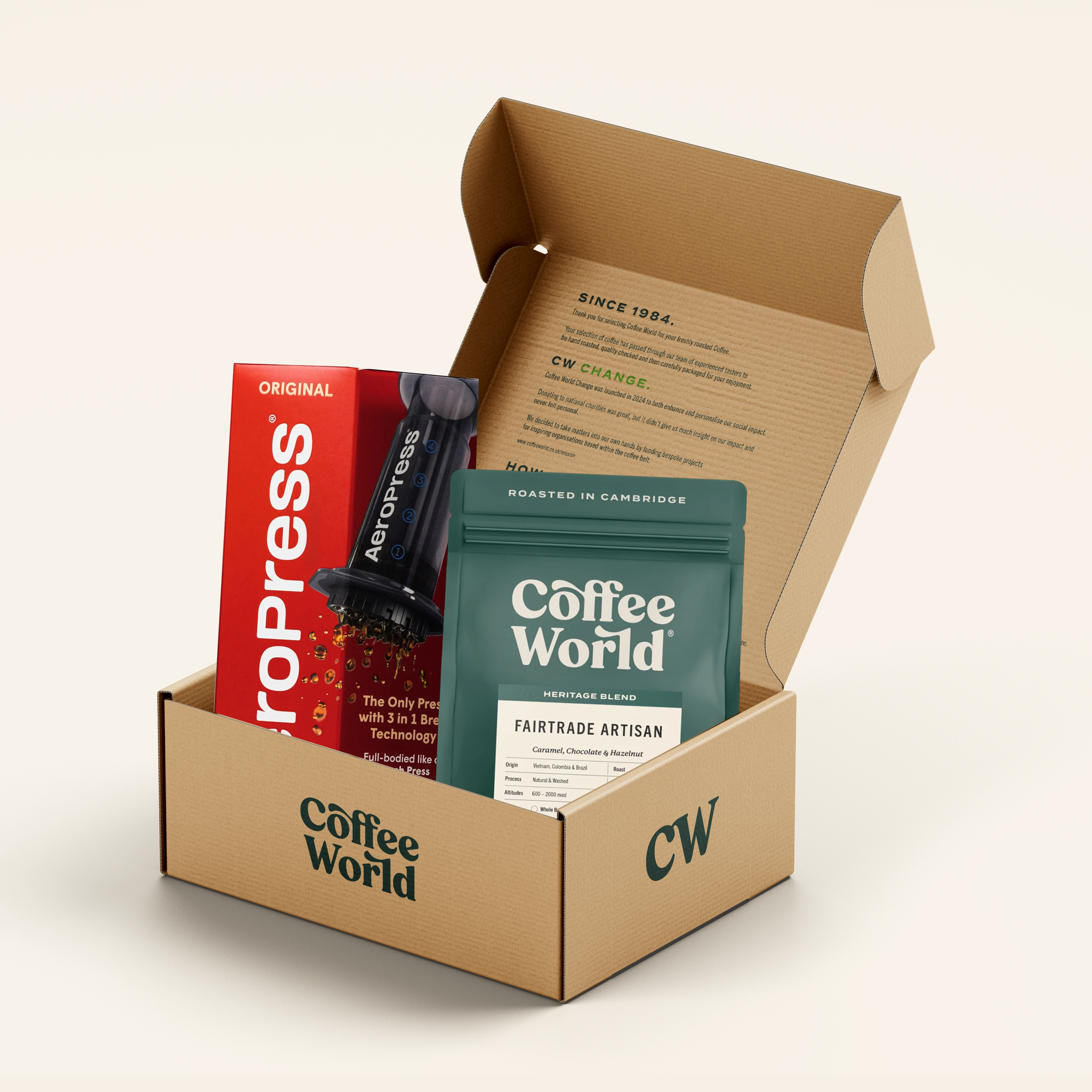 Gift Box - Aeropress + Coffee
