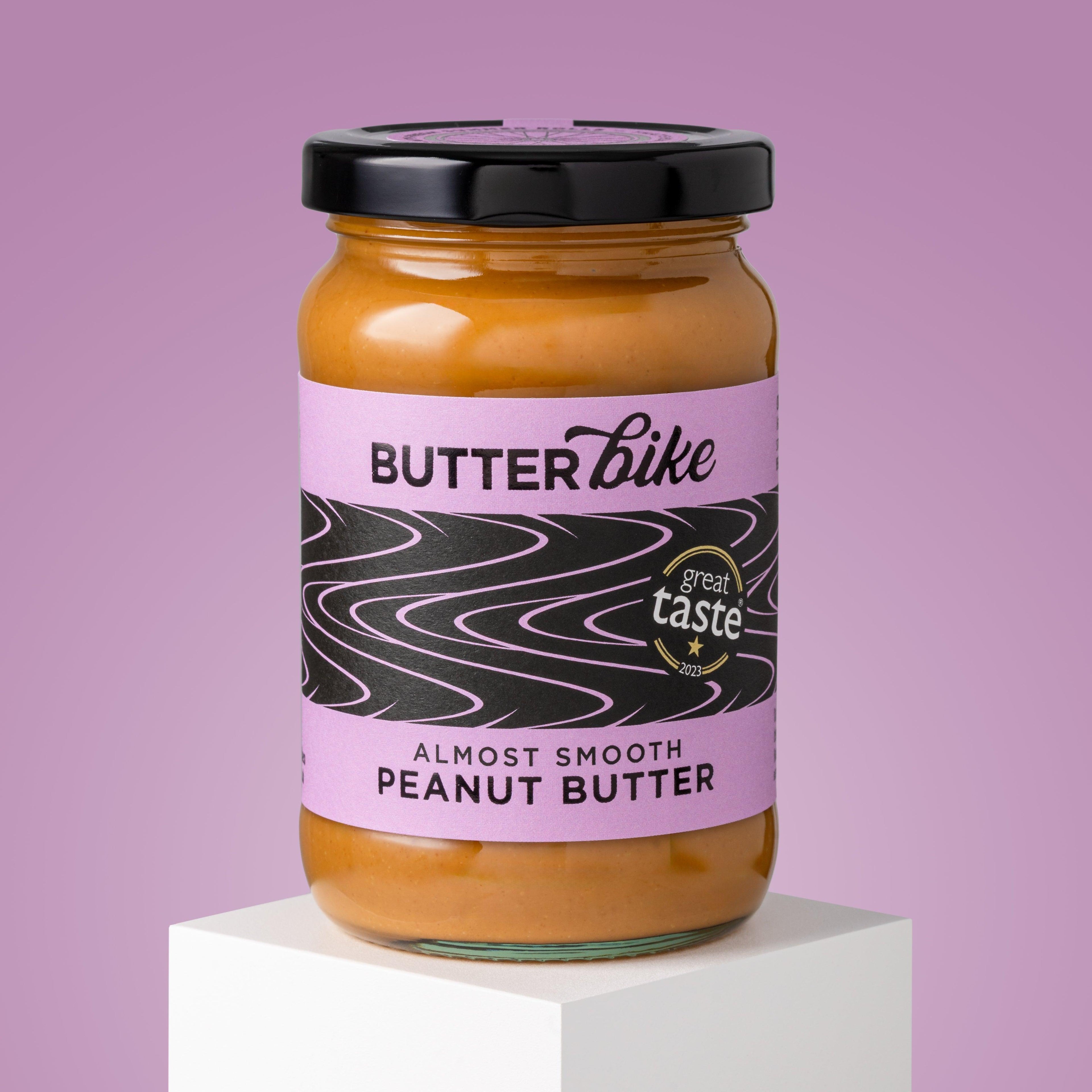 ButterBike - Rugged Smooth Peanut Butter - 285g