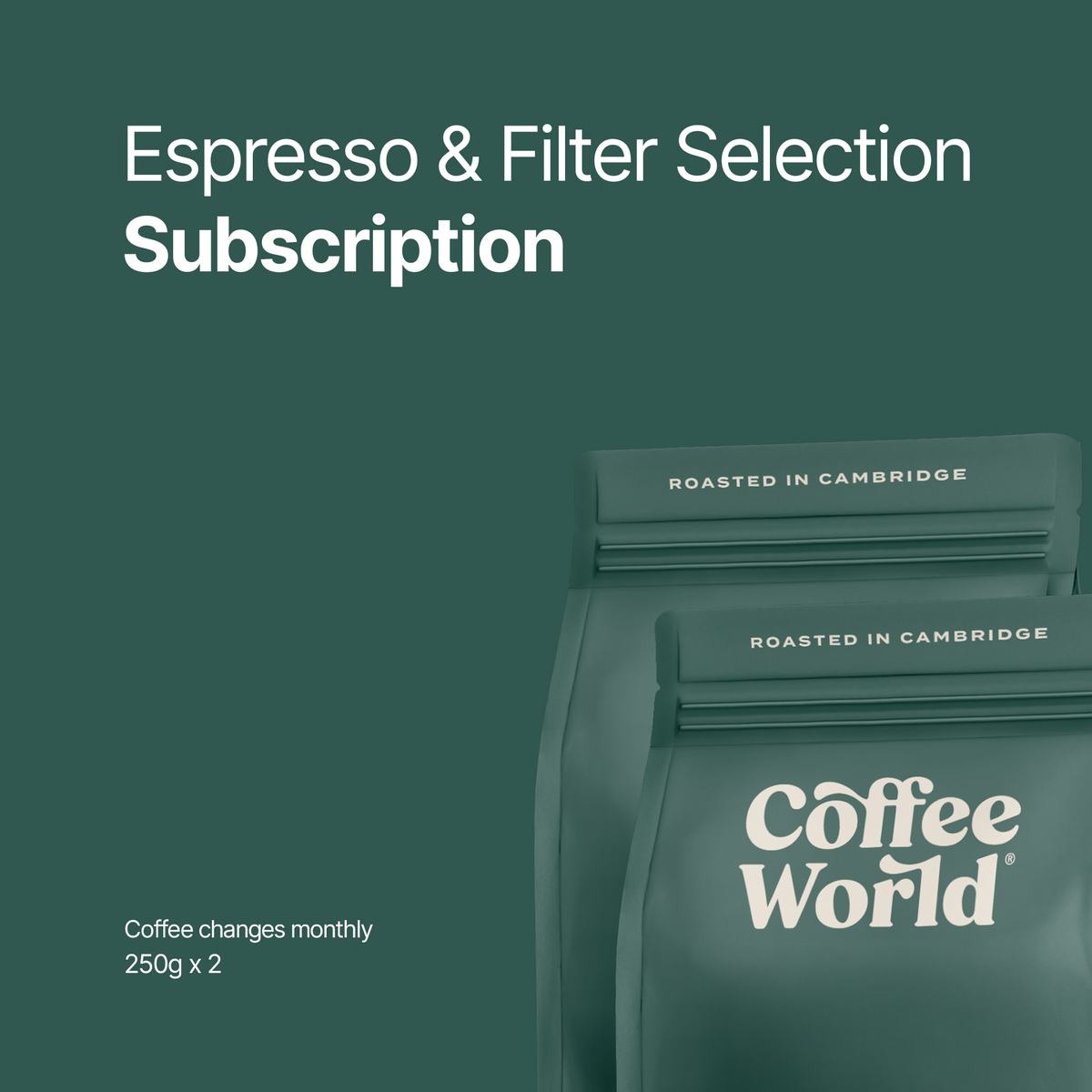 Espresso & Filter Selection Subscription