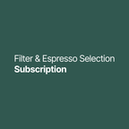 Espresso & Filter Selection Subscription