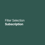 Filter Selection Subscription