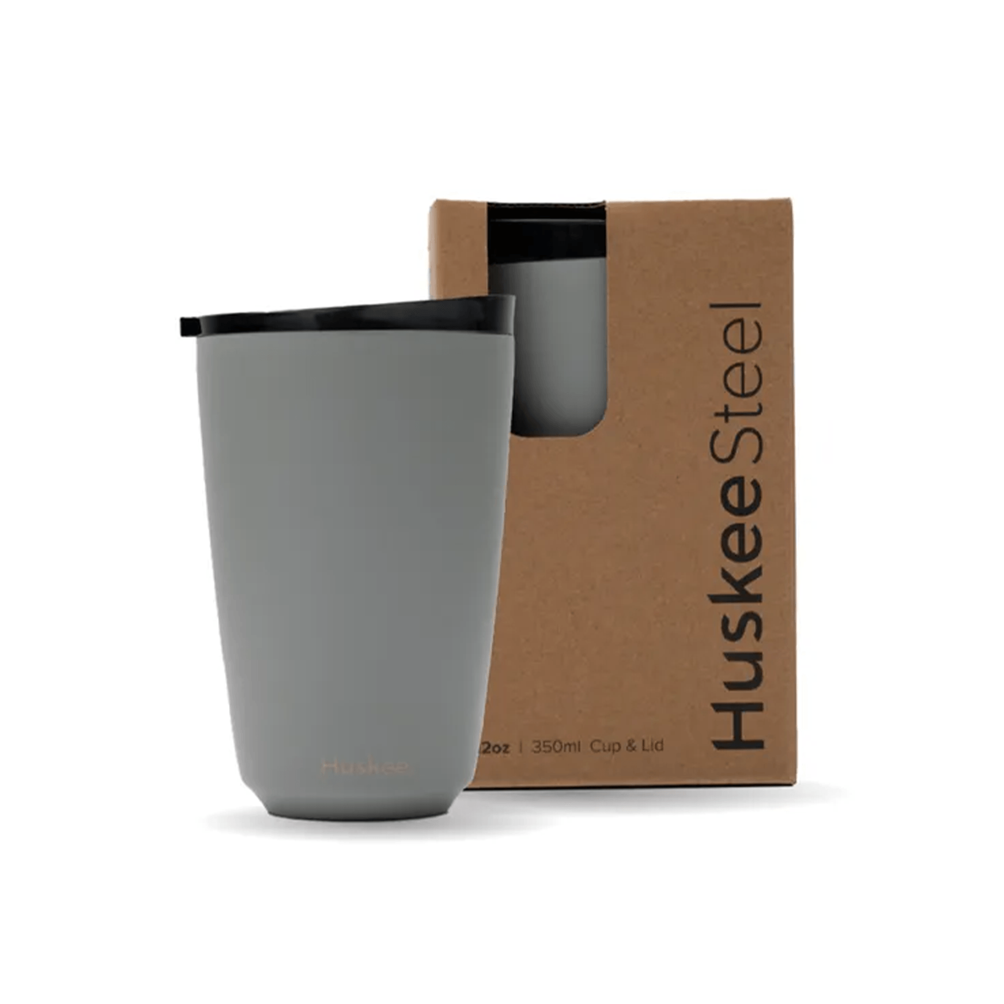 HuskeeSteel Cup with Lid (12oz)
