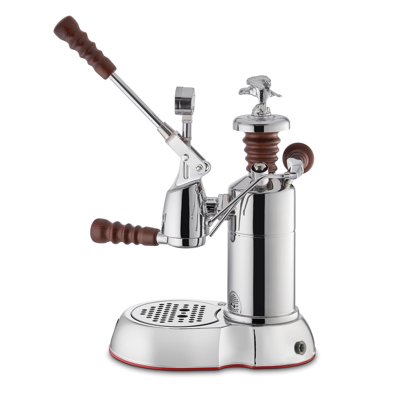 La Pavoni Esperto Abile Lever Coffee Machine (Stainless Steel/Wood)