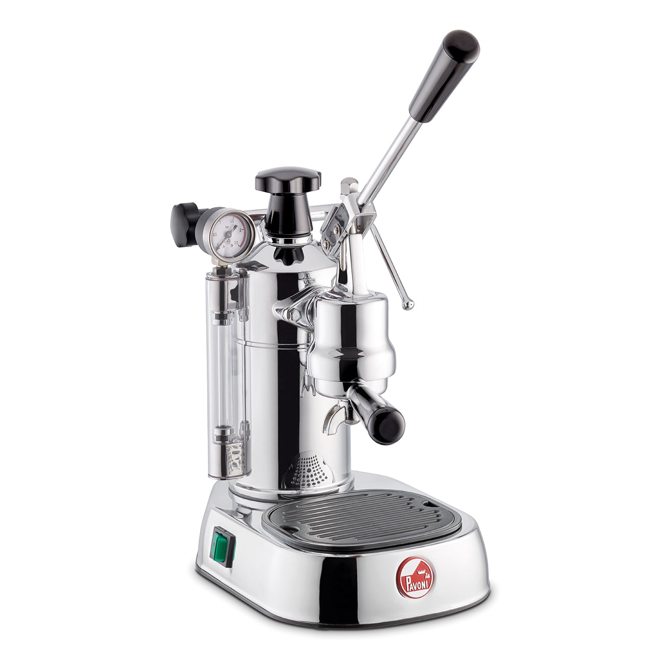La Pavoni Europiccola Lever Coffee Machine (Stainless Steel/Black)