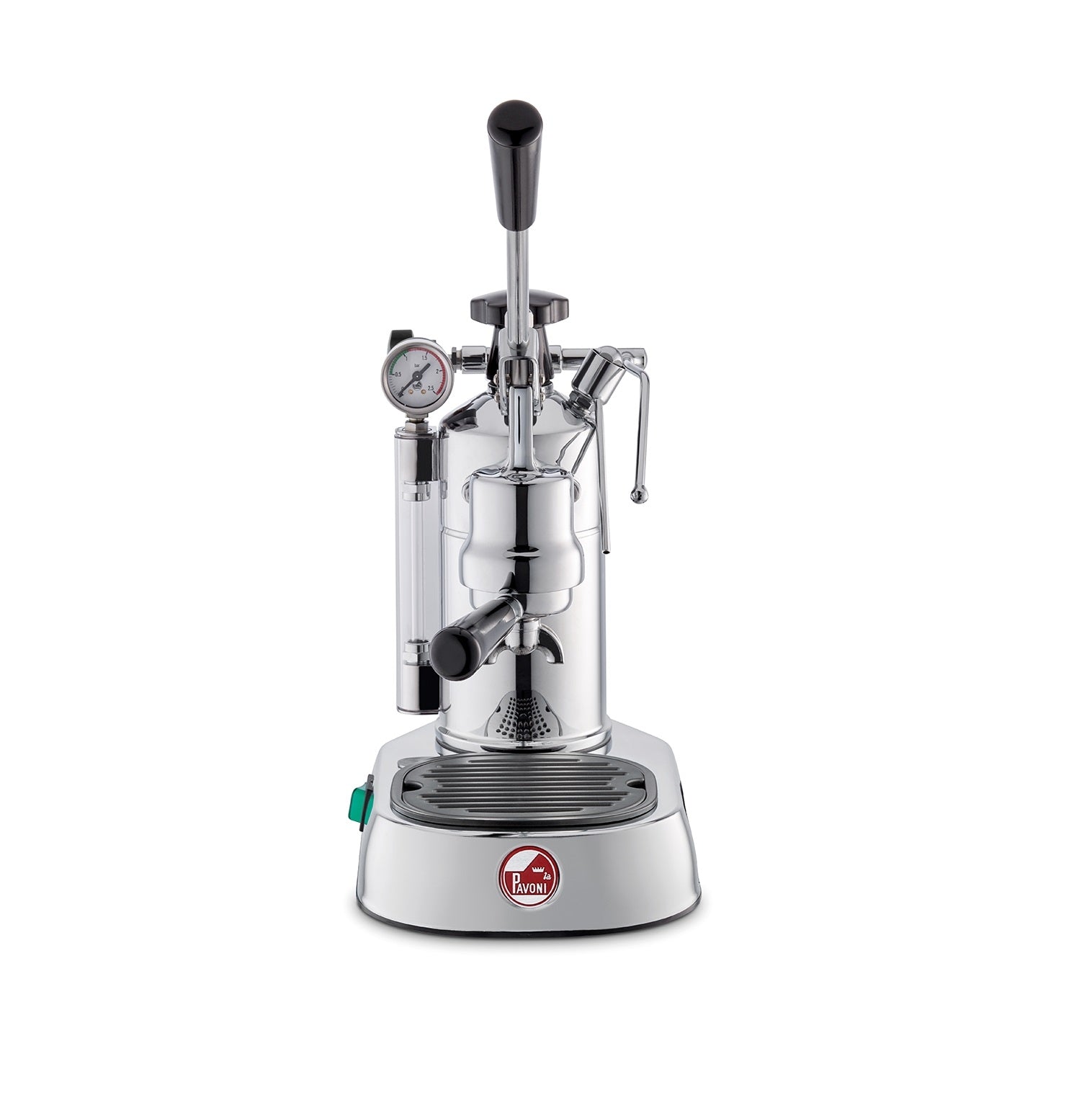 La Pavoni Europiccola Lever Coffee Machine (Stainless Steel/Black)