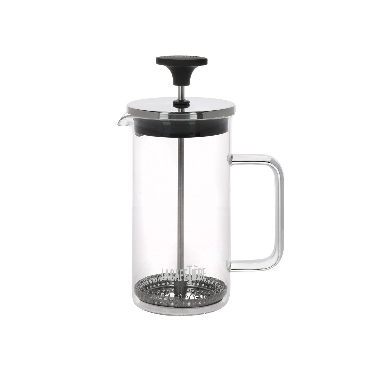 La Cafetiere Glass Cafetiere (Clear/Black) (3 Cup)