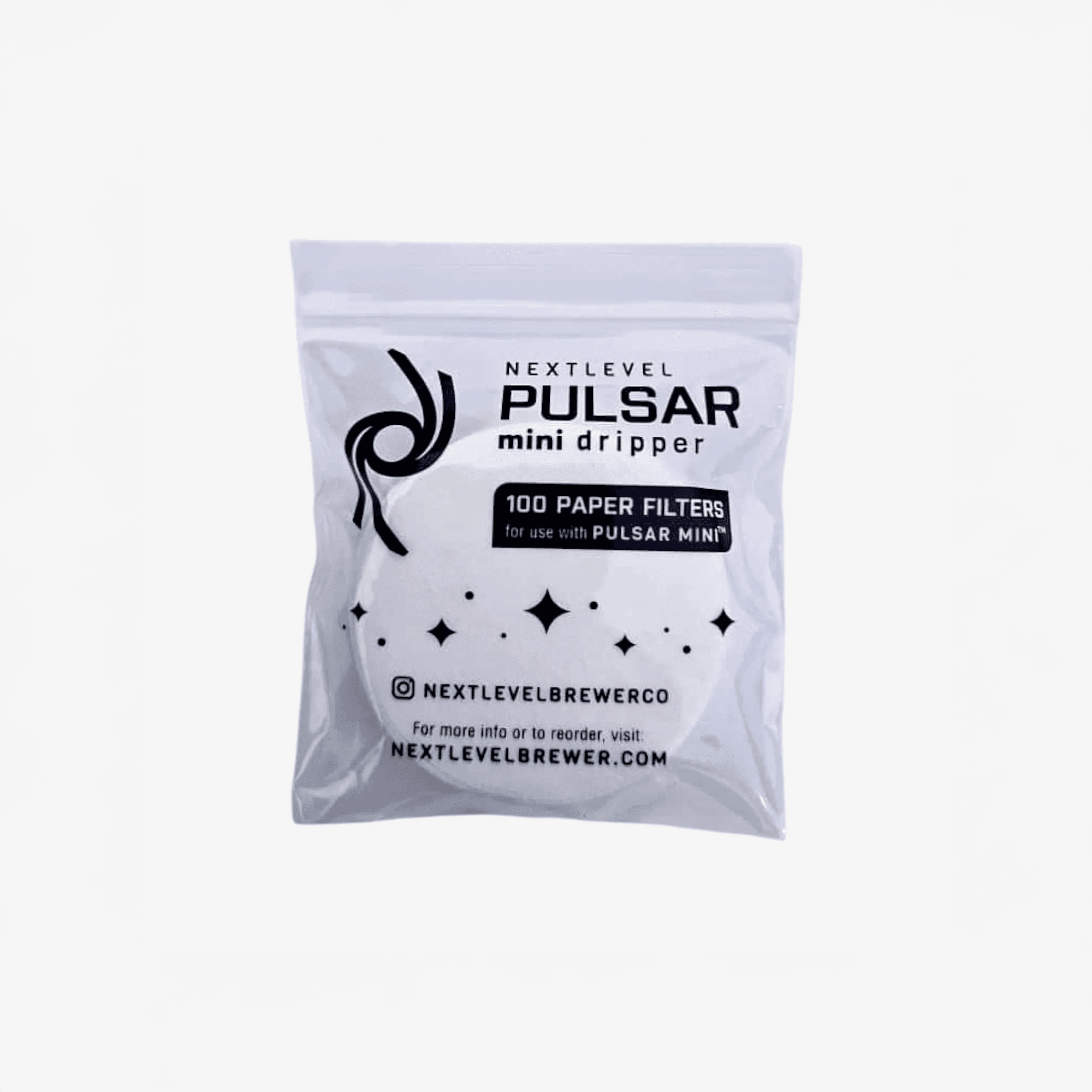 NextLevel Pulsar Mini Filter Papers (100)