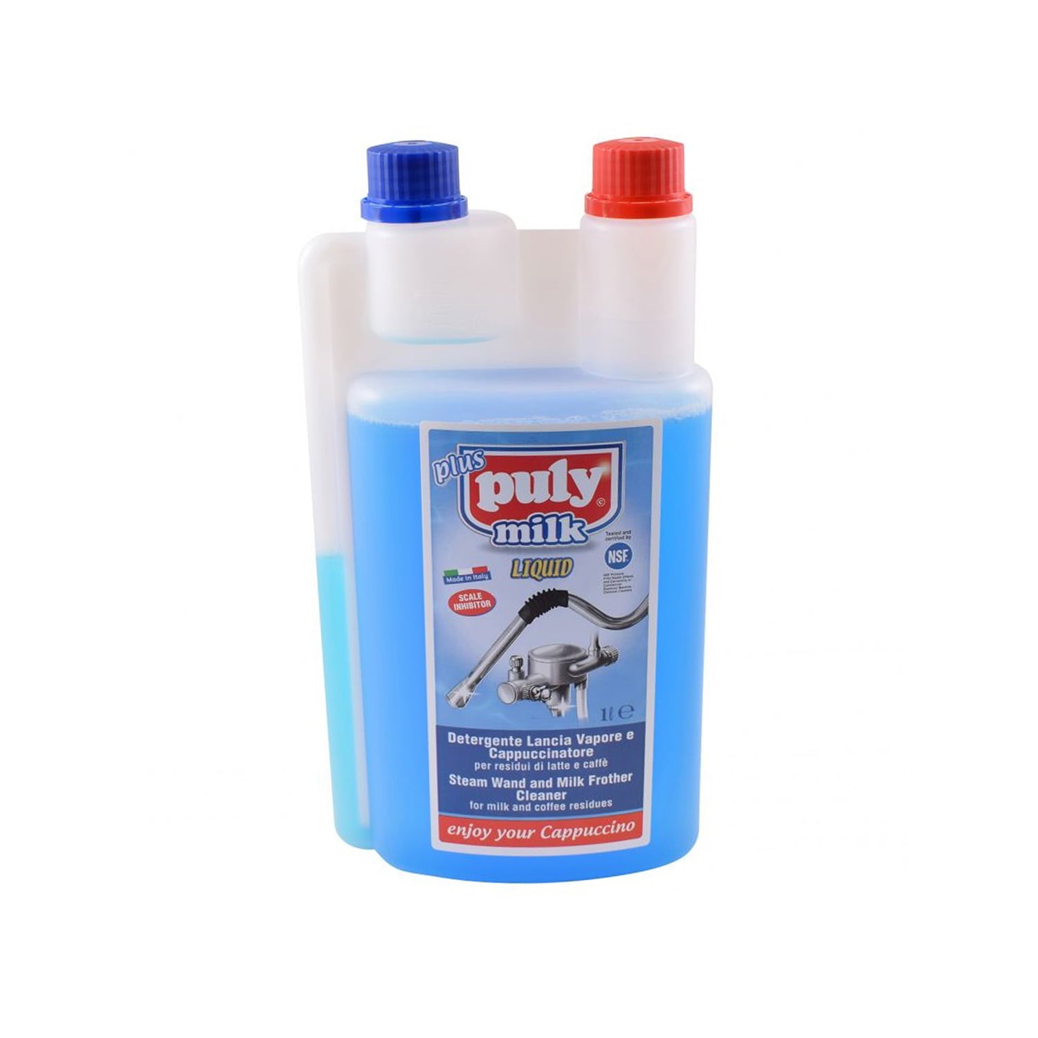 Puly Milk Liquid Frother Cleaner Descaler 1L