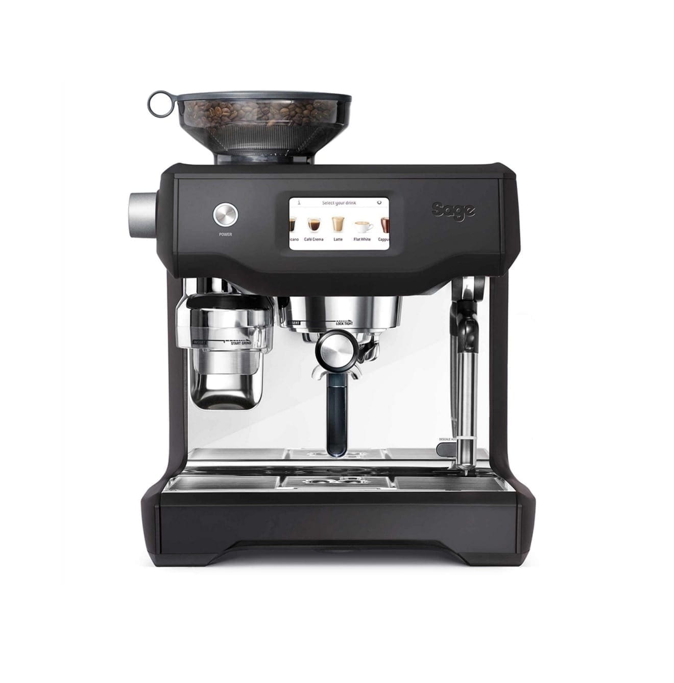 Sage Oracle Touch – Home Espresso Machine (Black/Stainless Steel)