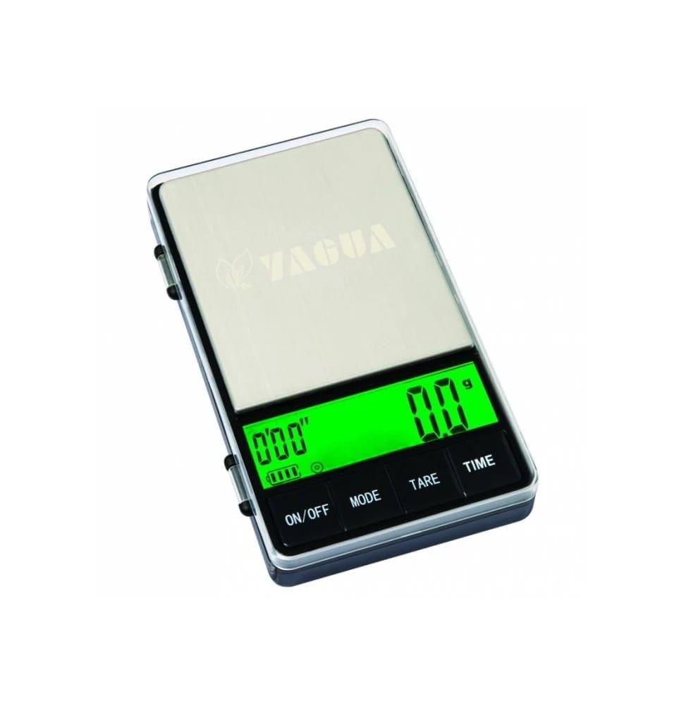 Yagua Brew Scale With Timer - Dual Display Series (Silver) (0.1g x 1kg) (75 x 64mm)