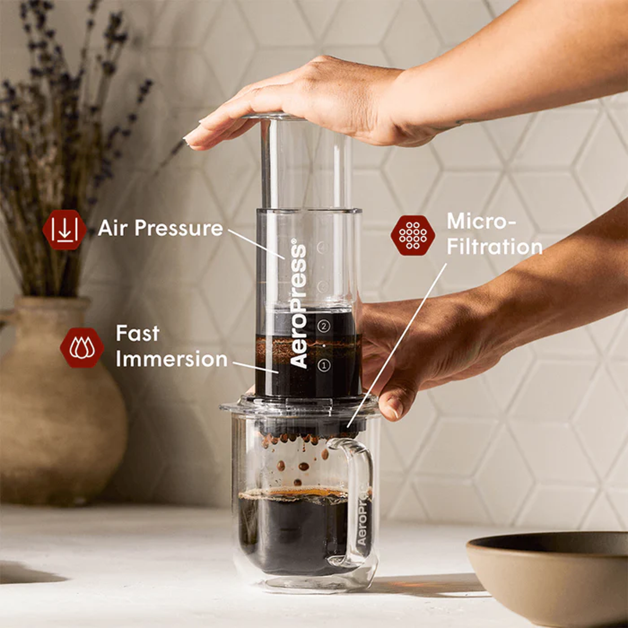 AeroPress Clear Coffee Maker