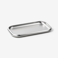 Small Steel Coffee Serving Tray