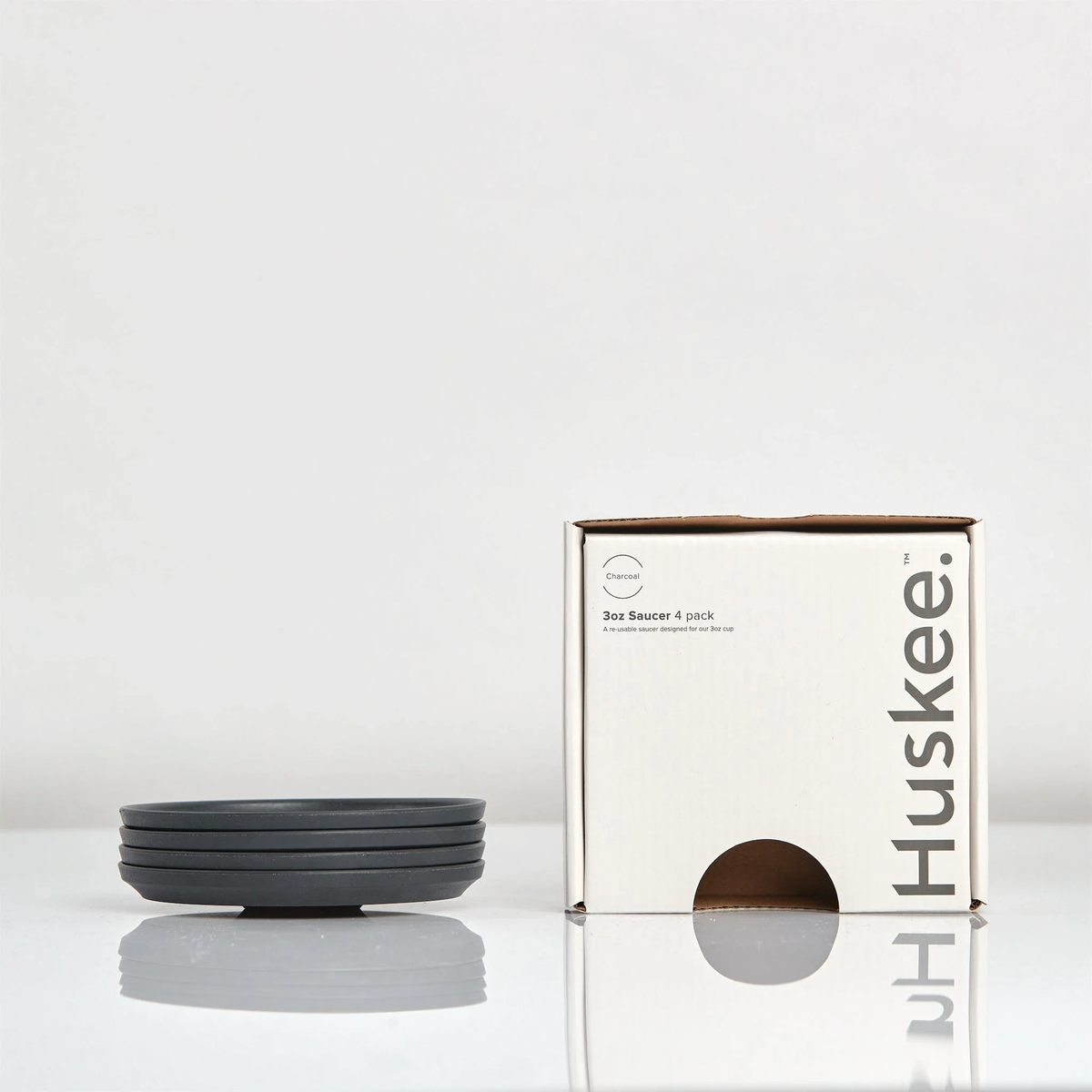 HuskeeCup Saucers 4 Pack