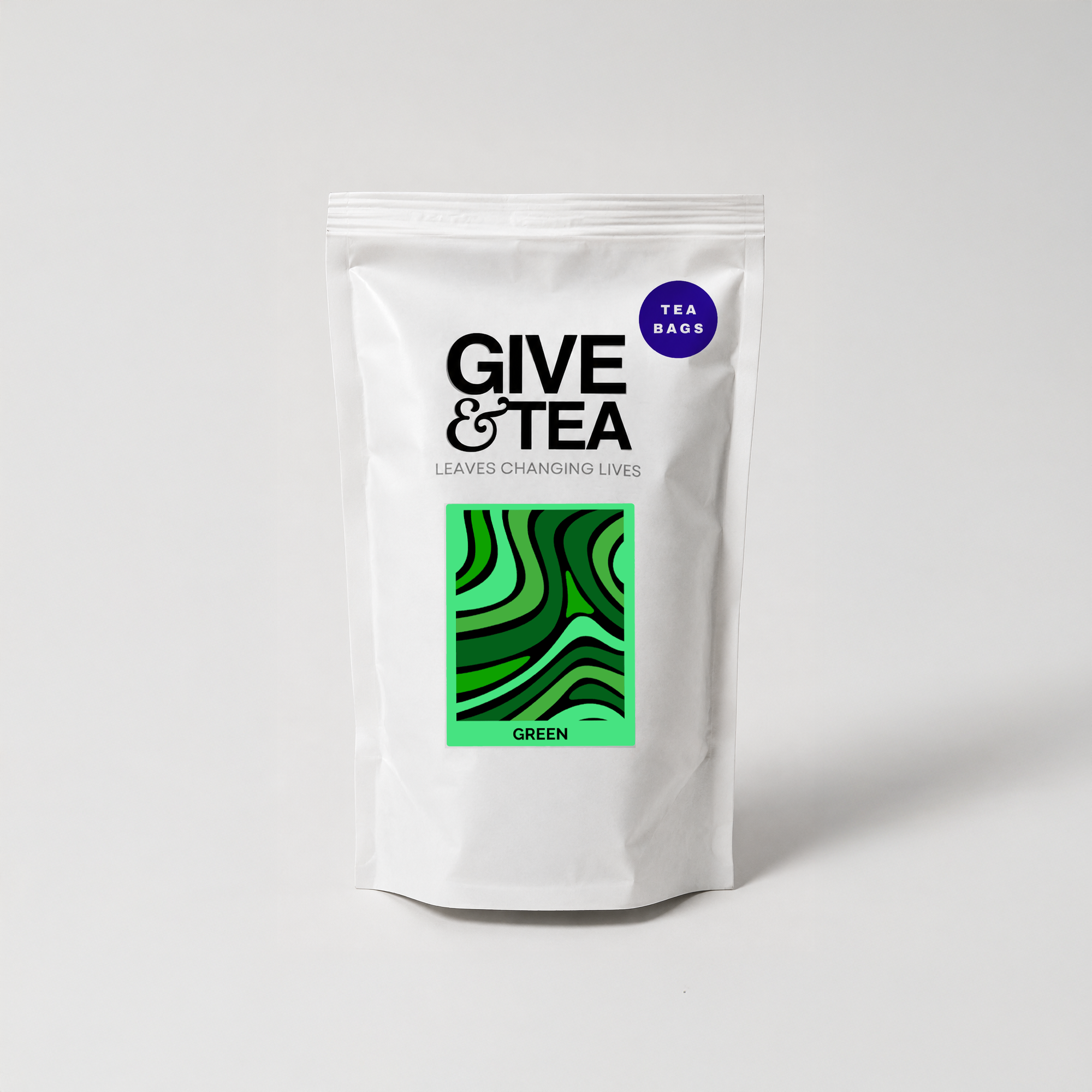 Give & Tea – Green Tea (Social Enterprise) (100% Plastic-Free)