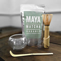 Matcha Brewing Kit - Matcha Tea Starter Package [Maya & Matchaeologist]