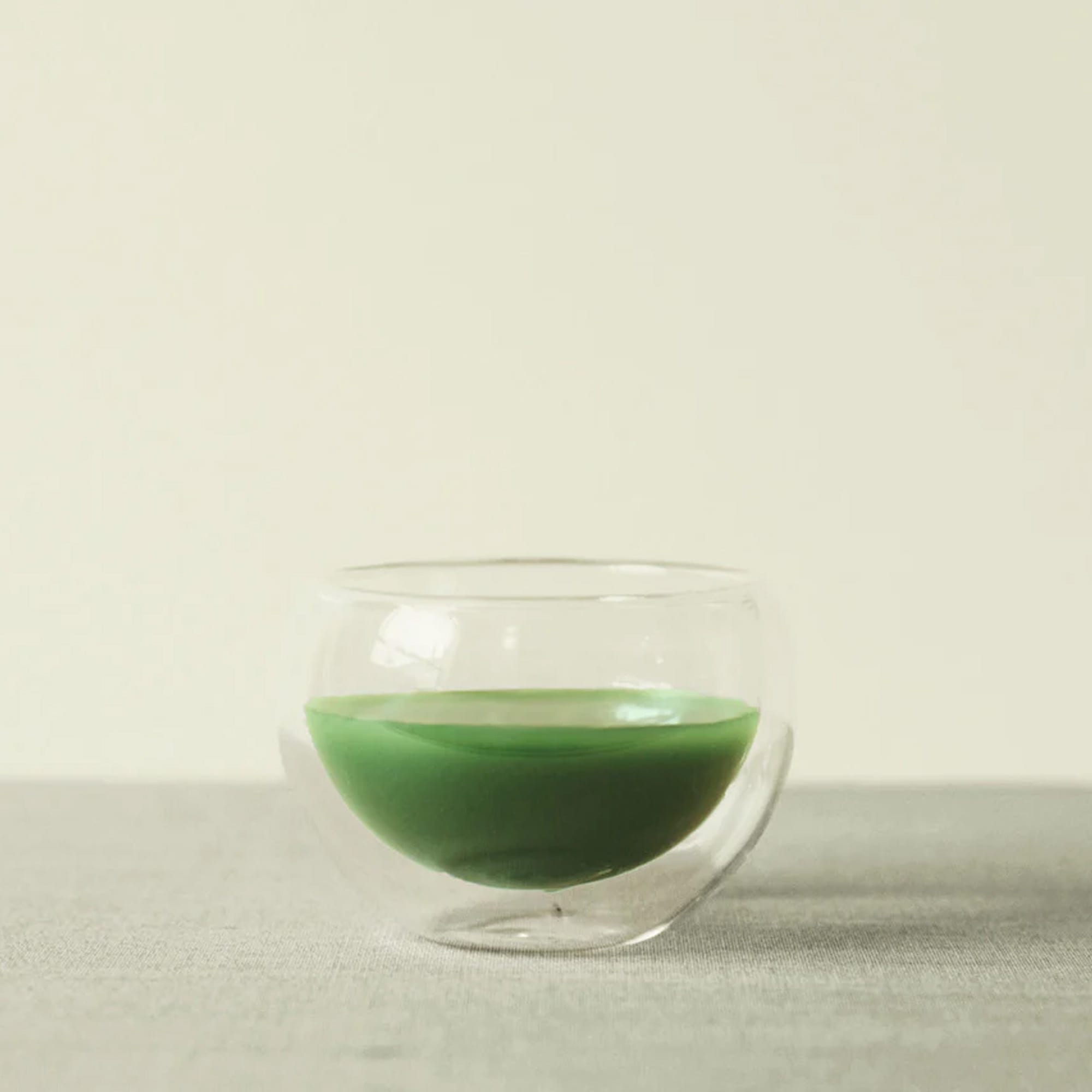 Matchaeologist Cloud Glass Chawan - Handblown Matcha Tea Glass Bowl (175ml)