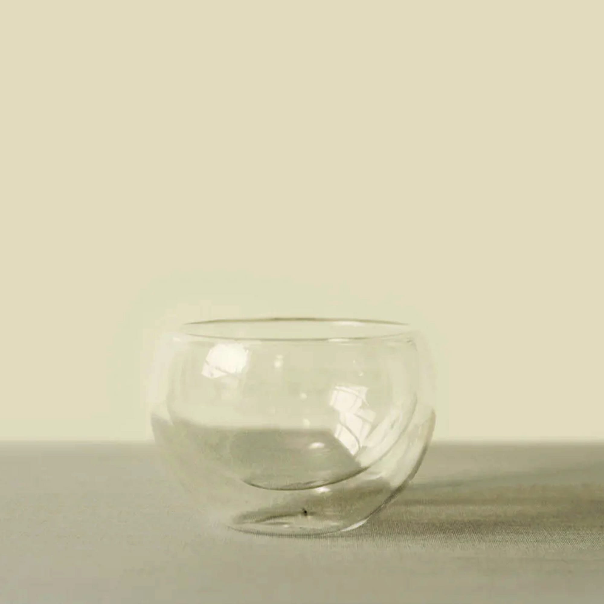 Matchaeologist Cloud Glass Chawan - Handblown Matcha Tea Glass Bowl (175ml)