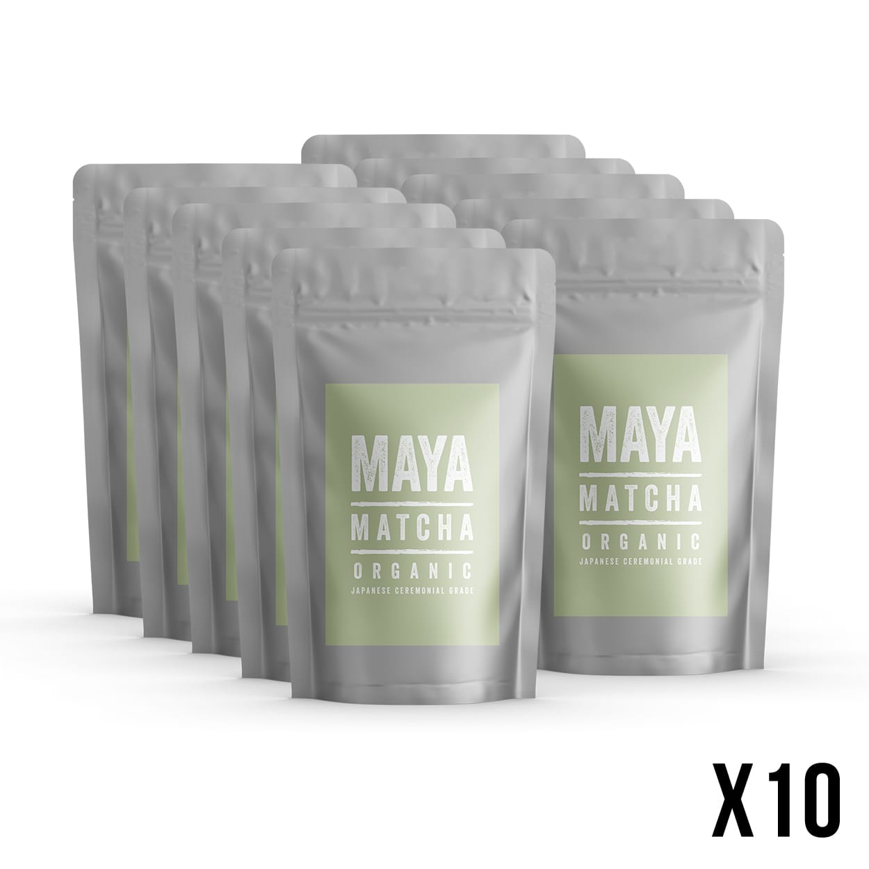 Maya Matcha Tea Powder 100g - 100% Organic, Vegan, Gluten Free Just Add Water or Milk