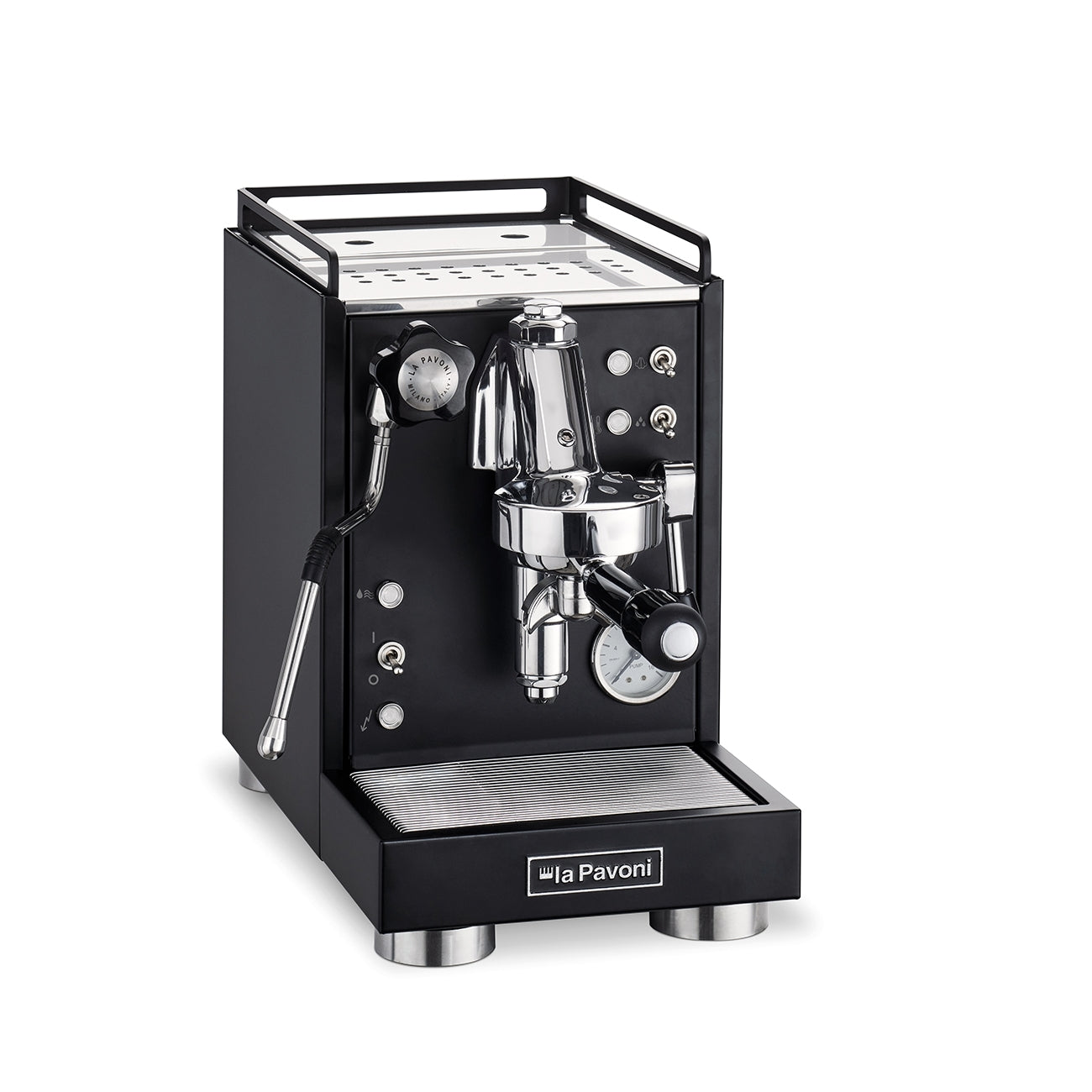 La Pavoni Mini Cellini (Black) - Domestic Espresso Machine
