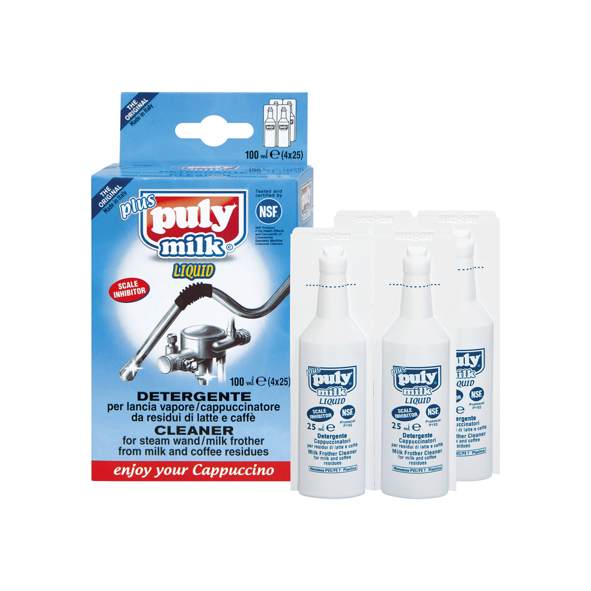 Puly Milk Descaler 4 x 25ml