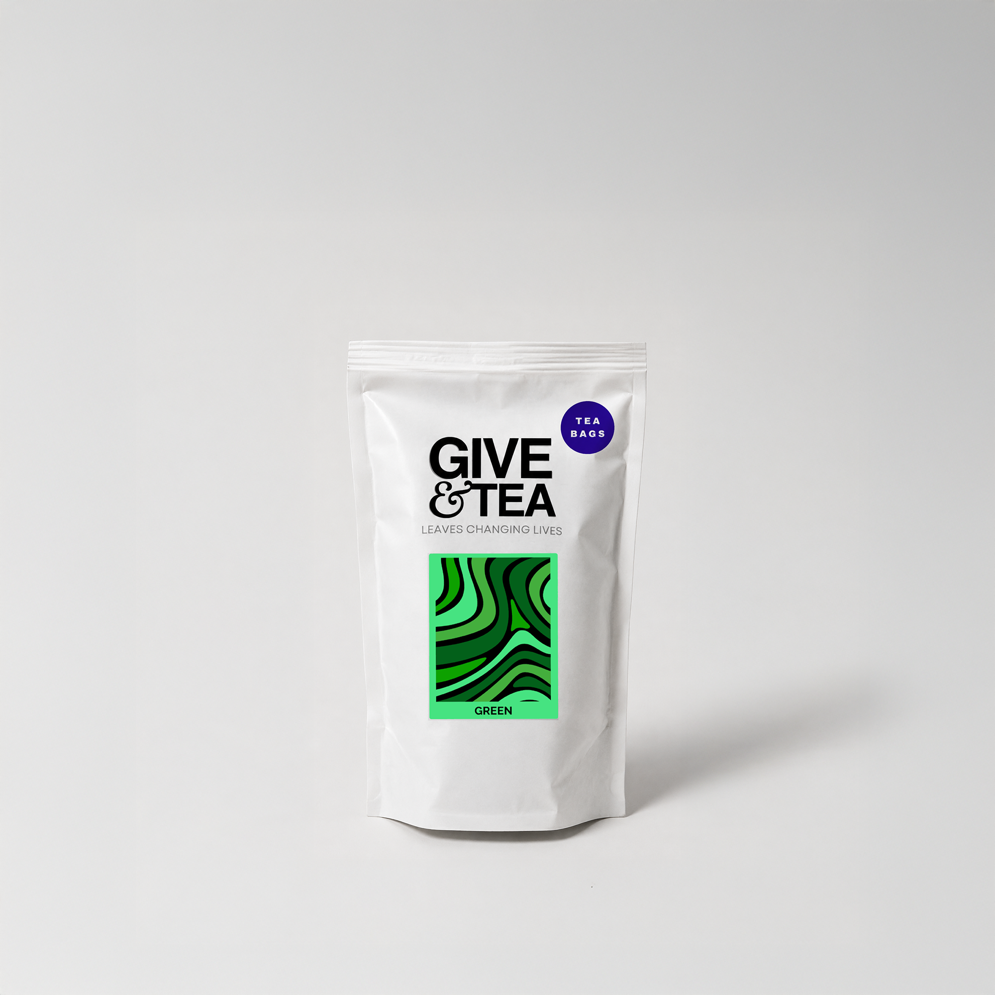 Give & Tea – Green Tea (Social Enterprise) (100% Plastic-Free)